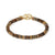 Instinctstyle Infinity Bracelet, Tiger Eye Stones - Gold - 027937/041