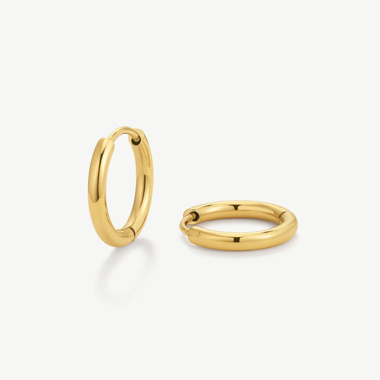 Essential Hoop Earrings (XS) - Gold - GE-067