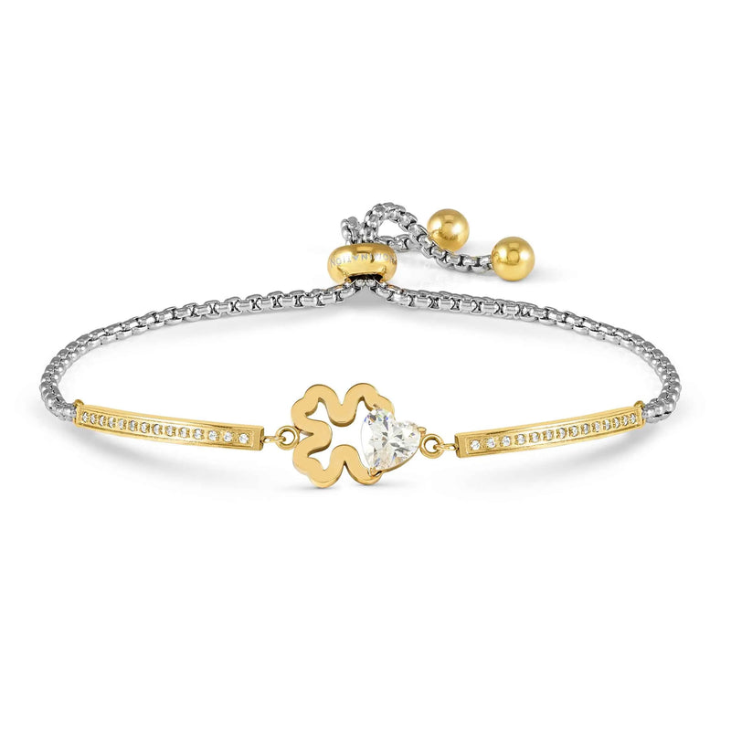 Milleluci Four Leaf Clover Bracelet - Gold - 028021/006