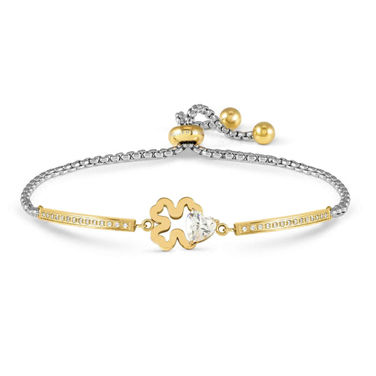 Milleluci Four Leaf Clover Bracelet - Gold - 028021/006