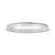Pretty Bangle With Oval CZ, Medium - Silver - 029526/001