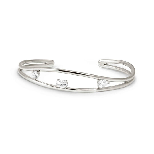 My Rebel Art Cuff Bangle - Silver - 242818/010