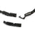Manvision Steel Chain Bracelet - Silver/Black - 133020/030