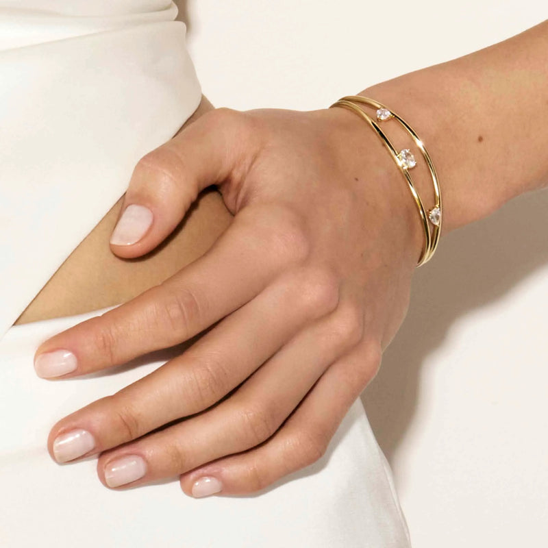 My Rebel Art Cuff Bangle - Silver - 242818/010