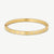 Slim Eternity Bangle - Gold - YBB-017