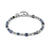 Instinctstyle Infinity Bracelet, Sodalite Stones - Silver - 027935/034