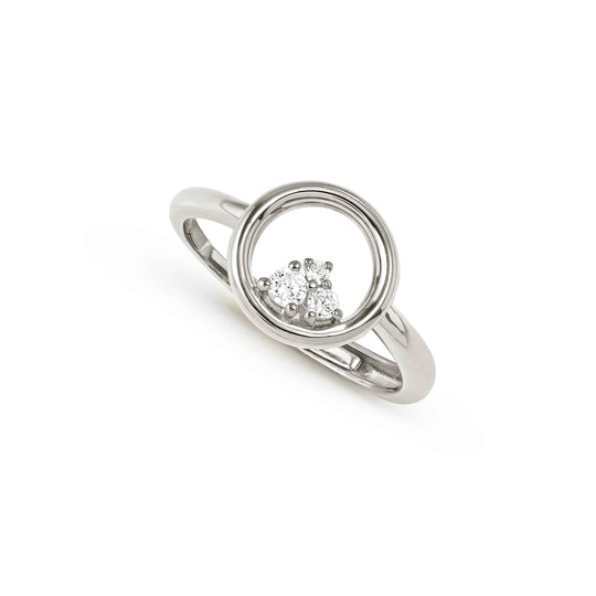 Dreams Beats Circle Ring - Silver - 242600/043