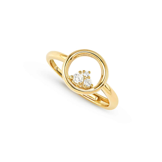 Dreams Beats Circle Ring - Gold - 242600/044