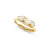 My Rebel Art Trilogy CZ Ring - Gold - 242801/012