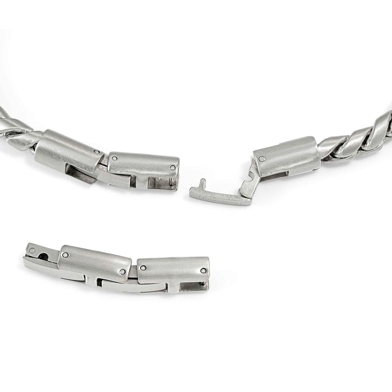 Manvision Steel Chain Bracelet - Silver - 133020/001