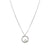 Dreams Beats Circle Necklace - Silver - 242602/043