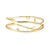 My Rebel Art Wide Cuff Bangle - Gold - 242819/012