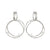 My Rebel Art Big Circle Earrings - Silver - 242812/010