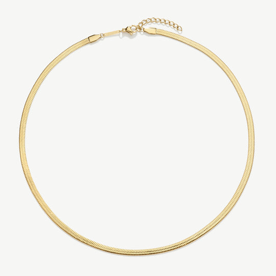 Essentials Snake Chain Necklace - Gold - GN-004