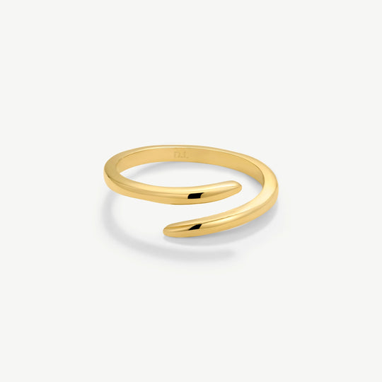 Classic Wrap Ring - Gold - SKR-015