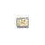 Composable Classic Book With Blue Stars Link - Gold - 030285/85