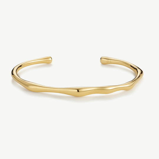 Bamboo Bangle - Gold - SKB-12-01