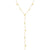 Ritmatika Star Lariat Necklace - Gold - 134403/009