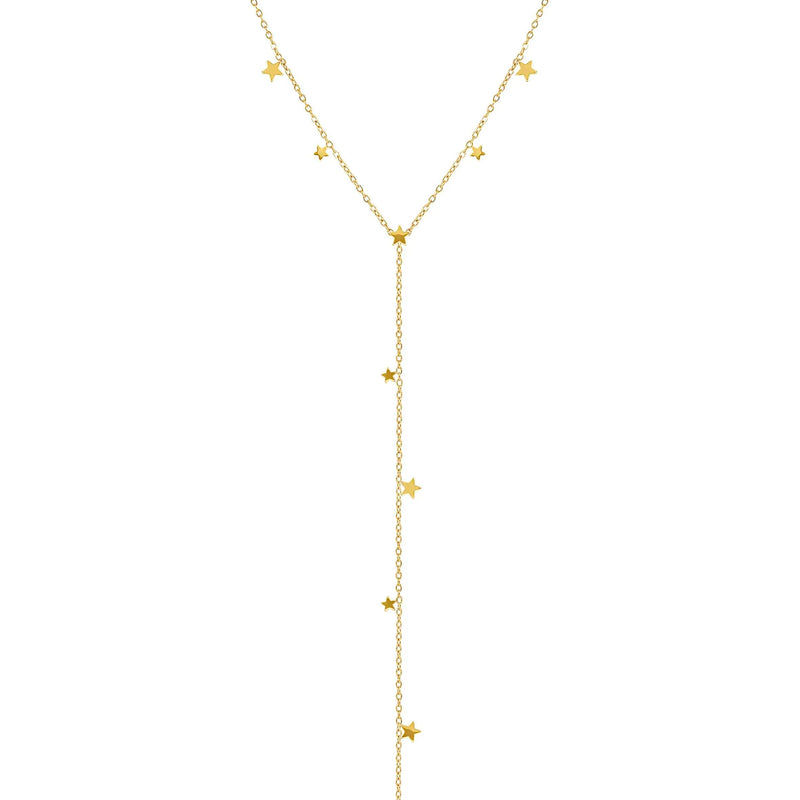 Ritmatika Star Lariat Necklace - Gold - 134403/009