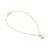 My Rebel Art Oval Pendant Necklace - Gold - 242806/055