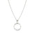 My Rebel Art Circle Pendant Necklace - Silver - 242821/010