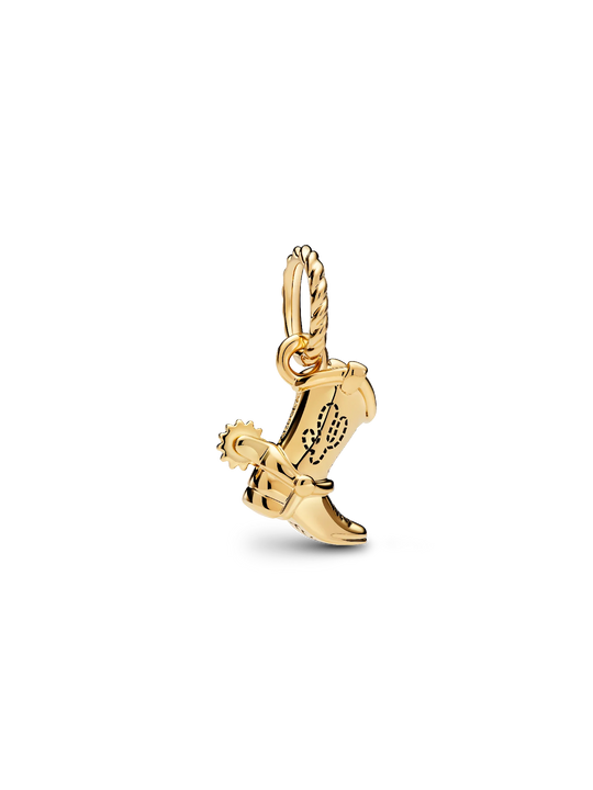 Disney Toy Story Woody Dangle Charm - 14ct Gold Plating