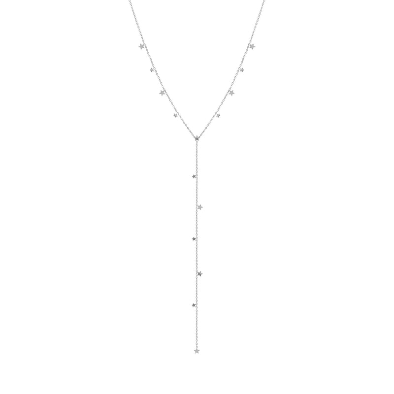 Ritmatika Star Lariat Necklace - Silver - 134403/007