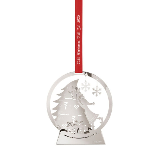 Christmas Snowglobe Mobile, 2025 - Silver - 10020797