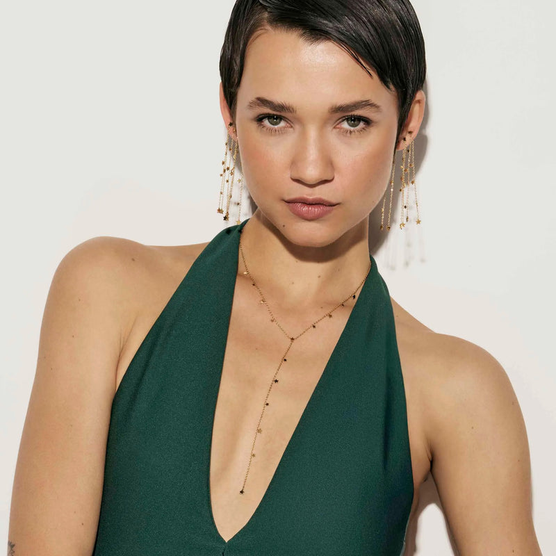 Ritmatika Star Lariat Necklace - Gold - 134403/009