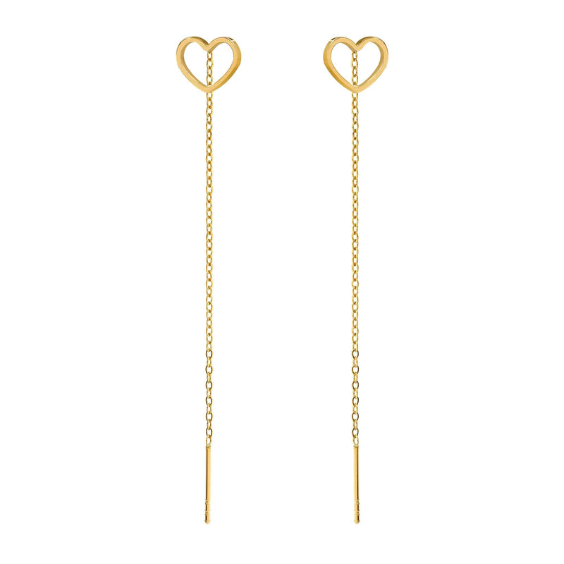 Long Ritmatika Star Earrings - Gold - 134405/009
