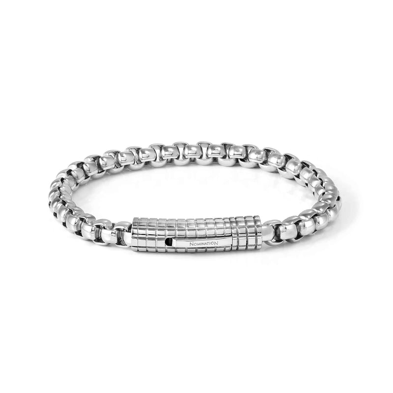 Manvision Steel Chain Bracelet, Big - Silver - 133024/002