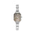 Paris Rectangular Ladies Watch, Meteorite Grey - Silver - 076042/039