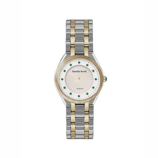 Ava Vintage Two Tone Ladies Bracelet Watch - AS22TRW01