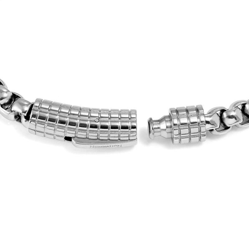 Manvision Steel Chain Bracelet, Big - Silver - 133024/002