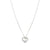 Dreams Beats Heart Necklace - Silver - 242602/004