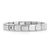 Composable Stainless Steel Classic Starter Bracelet, 18cm - 530300/SI