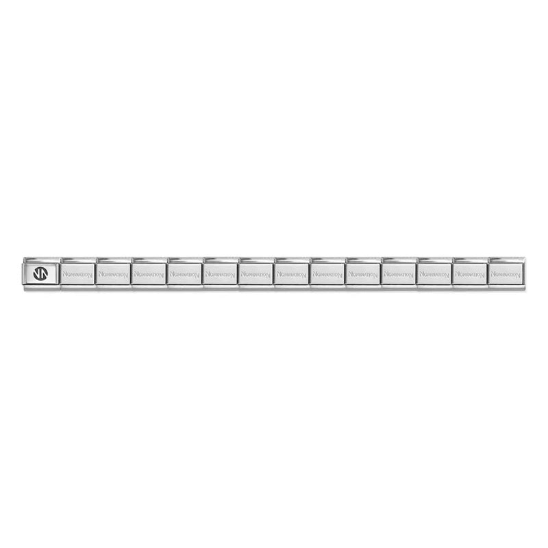 Composable Stainless Steel Classic Starter Bracelet, 18cm - 530300/SI