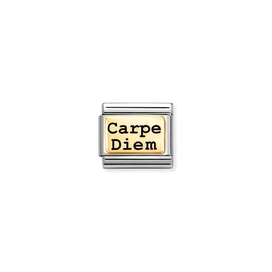 Composable Classic Carpe Diem Link - Gold - 030166/73