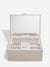 Luxury Classic Jewellery Box - Taupe - 76283