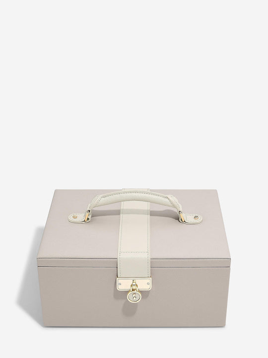 Luxury Classic Jewellery Box - Taupe - 76283