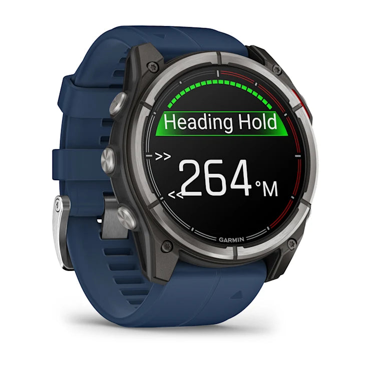 Quatix 8 AMOLED Marine GPS Smartwatch, 51mm - 010-02905-91