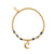 Love By The Moon Sodalite Bracelet - Gold - GBSFR3347