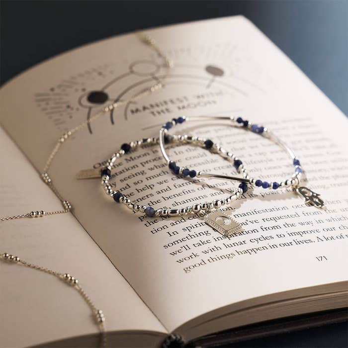Manifest Sodalite Set Of 2 Bracelets - Silver - SBSET33723374