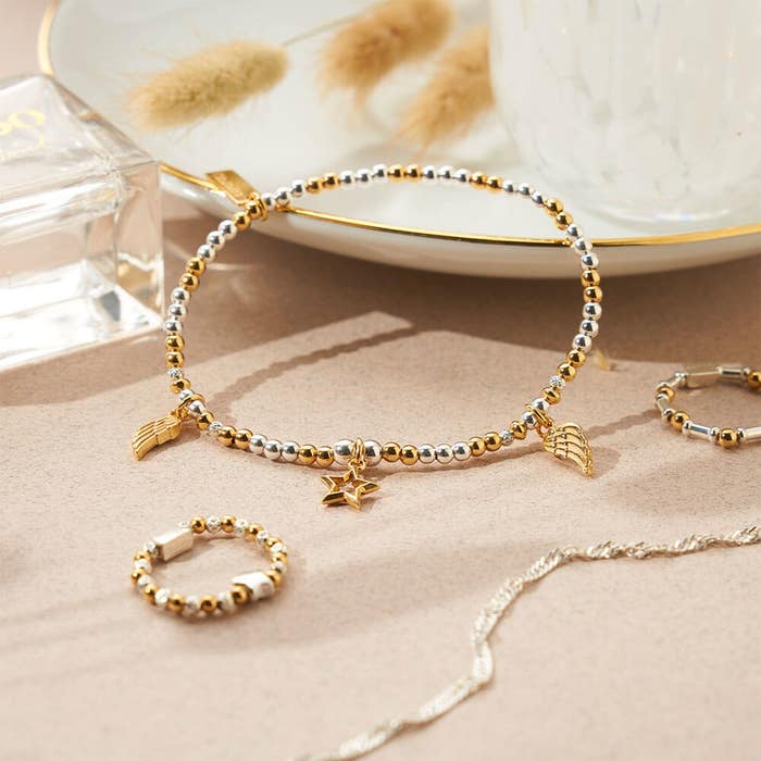 Everyday Seeker Bracelet - Silver/Gold - GMBSB25662075