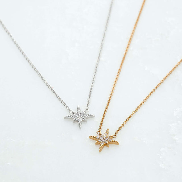 Starburst Necklace - Gold - SPNKGB132