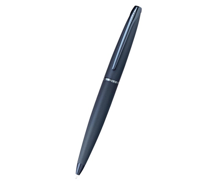 ATX Sandblasted Dark Blue Ballpoint Pen - 882-45