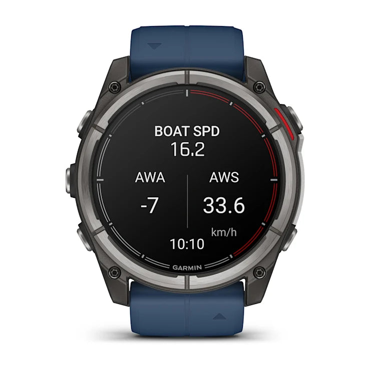 Quatix 8 AMOLED Marine GPS Smartwatch, 51mm - 010-02905-91