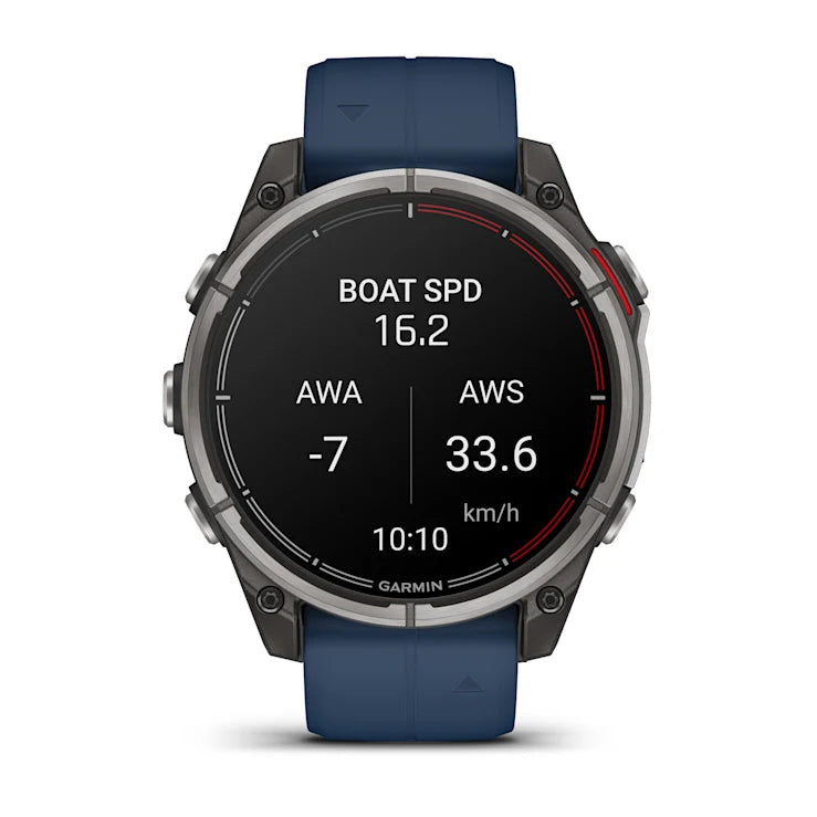 Quatix 8 AMOLED Marine GPS Smartwatch, 47mm - 010-02904-51