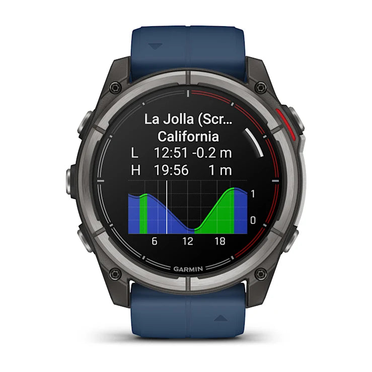Quatix 8 AMOLED Marine GPS Smartwatch, 51mm - 010-02905-91