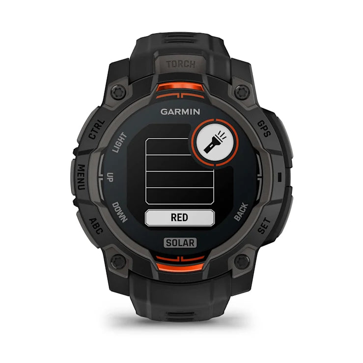 Instinct 3 – 45 mm GPS Smartwatch, Solar, Black with Black Band - 010-02934-00